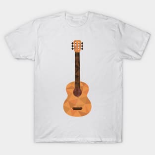 Low Poly Guitar T-Shirt